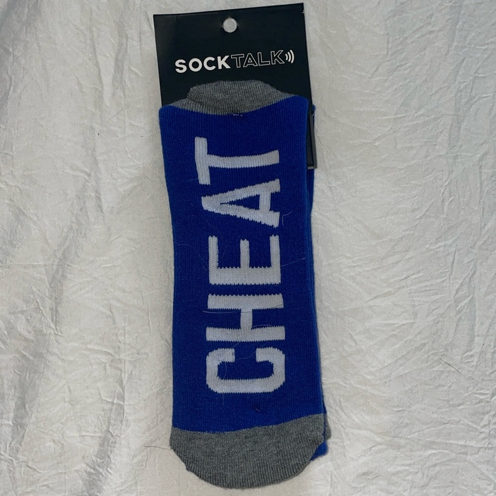 Sock talk “cheat day”
